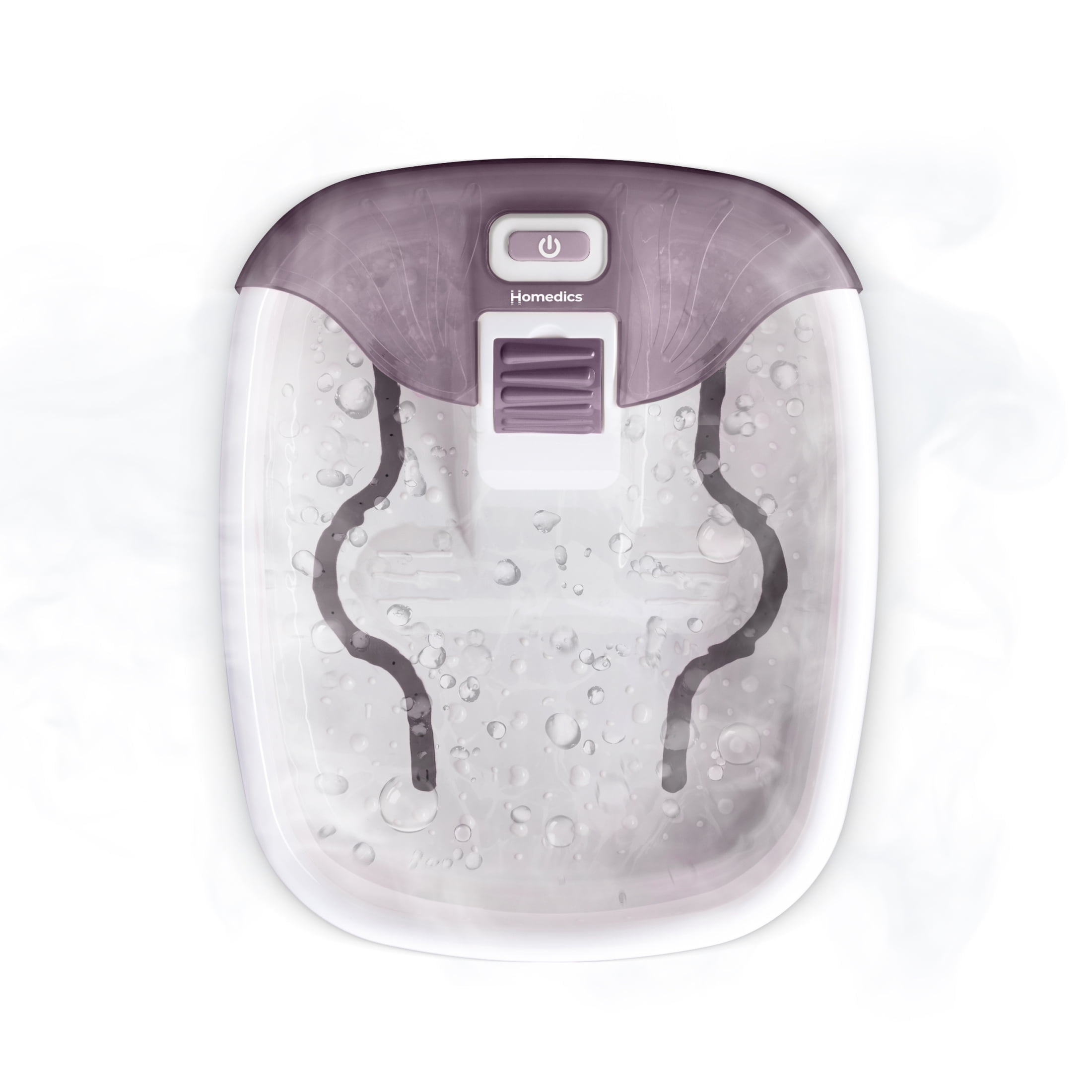 Homedics Bubble Bliss Footbath - Lilac