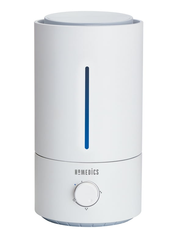 Homedics, Cool Mist Ultrasonic, Total Comfort, Easy Top Fill Humidifier with up to 44 Hour Run Time, UHE-CMTF20