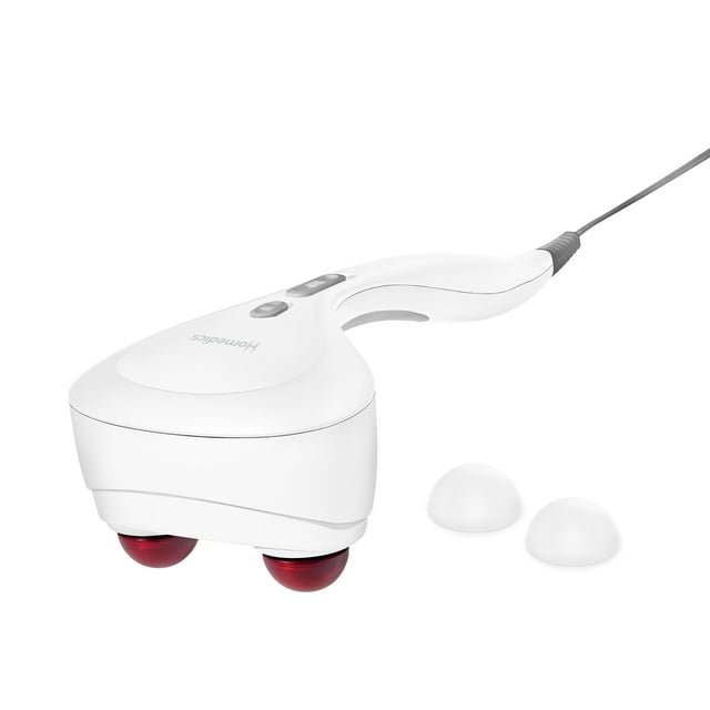 Homedics Handheld Percussion Dual Node Body Massager with Heat