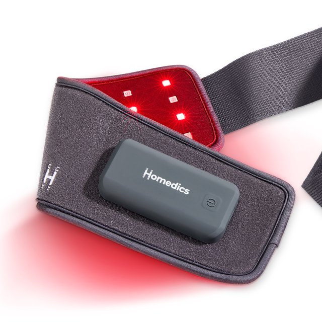 Homedics Infrared Plus Redlight Pain Therapy Back & Body Massage Wrap
