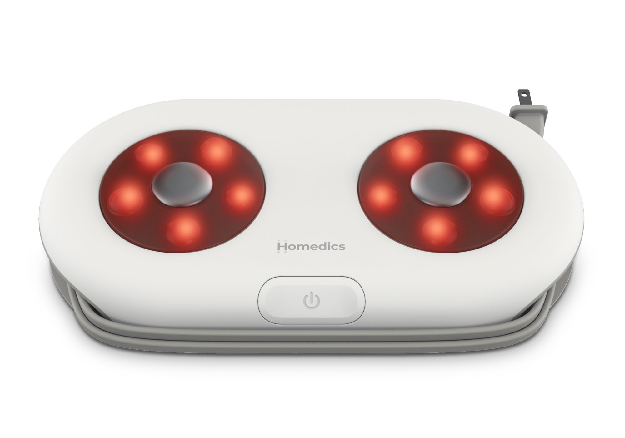 HoMedics Massage Comfort Cushion with Heat, Integrated Control for Back