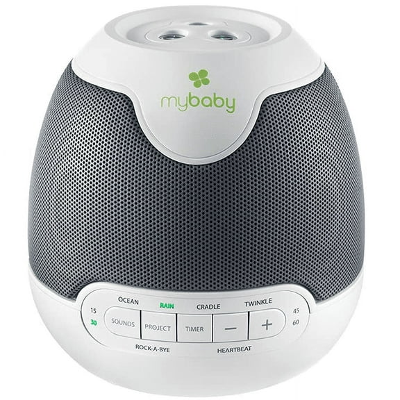 Homedics My Baby Lullaby Sound Spa Sound Machine and White Noise Machine - Sounds & Projection, Plays 6 Sounds & Lullabies, Image Projector, Auto-off
