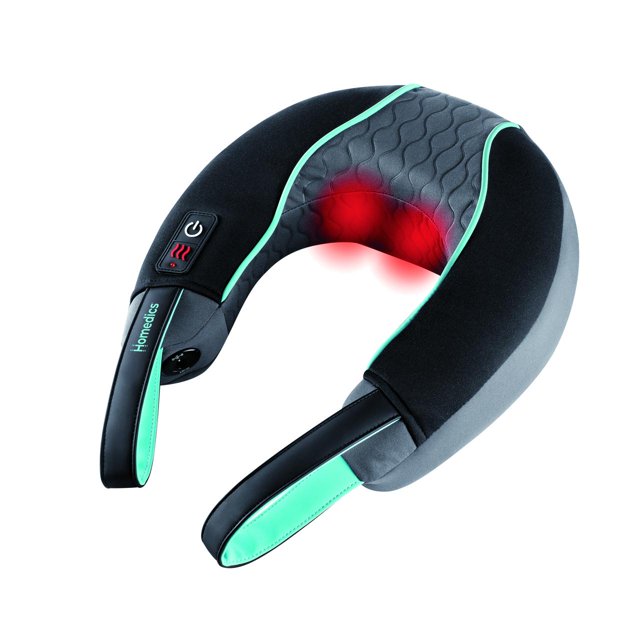 Homedics Neck Massager with Comfort Foam Vibration and Soothing Heat