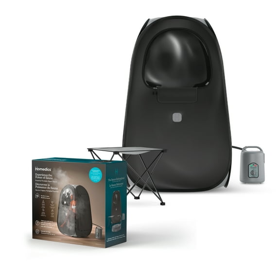 Homedics Portable Steam Sauna, Black SP-SN100