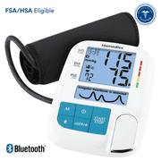 HoMedics Relax+ Portable Digital BP Machine with Extra Large Cuff, 100AHBT Series