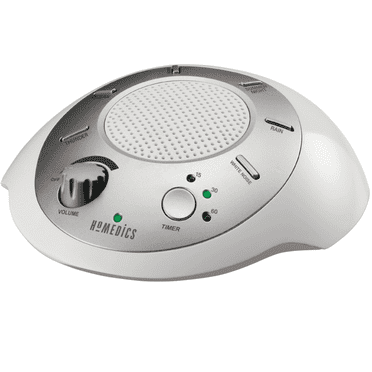 Homedics Sound Spa and White Noise  Machine, 6 Relaxing Nature Sounds, Sound Therapy for Home, Office, Nursery