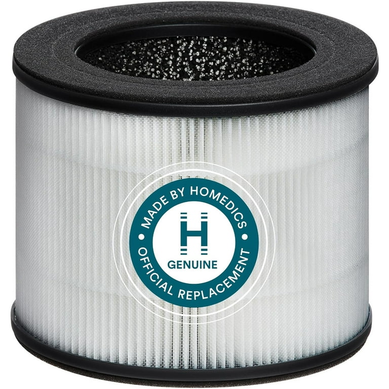 Homedics Total Clean Replacement HEPA Type Filter with Activated Carbon to remove 99 of Airborn Contaminants. For Homedics Air Purifier Models