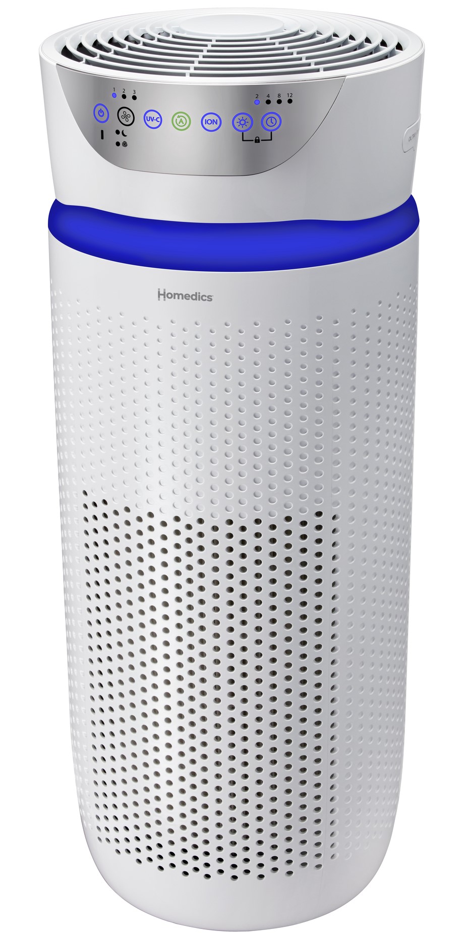 HoMedics Total Clean 4in1 Tower Air Purifier, 360Degree HEPA