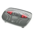 Homedics Vibration Foot Massager with Soothing Heat, Gray Vibrating