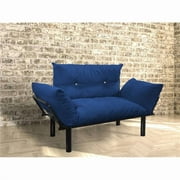 Homedora HD-ON10EV-ADA-BLU-2 Ada Loveseat Sofa, Blue