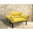 thumbnail image 1 of Homedora HD-ON10EV-ADA-YEL-2 Ada Loveseat Sofa, Yellow, 1 of 1