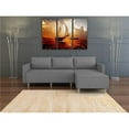 thumbnail image 1 of Homedora HD-ON10EV-AYB-GRY-S Aybuke Sectional Sofa, Grey, 1 of 1