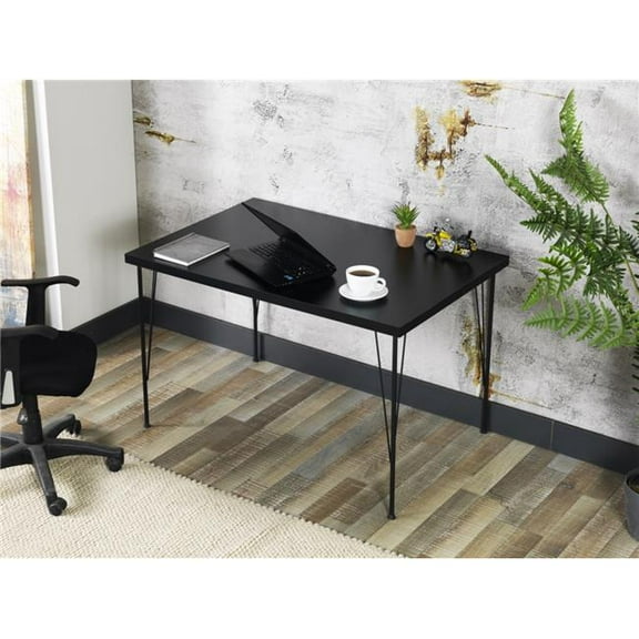 Homedora Solo Study Desk, Black