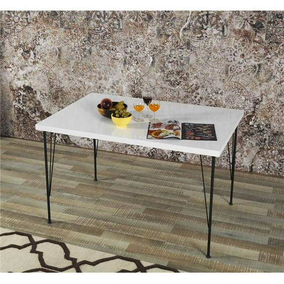 Homedora ZH-ON30EV-SOL-SD-WHI Solo Study Desk, White