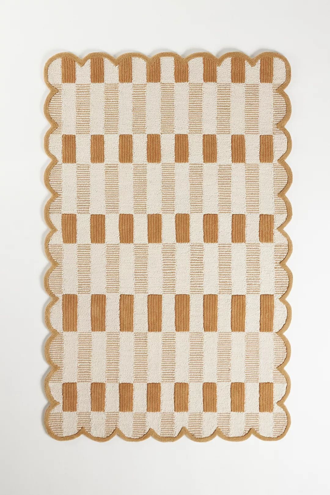Matilda Goad Rug Homee Hand Tufted Woollen Rugs Matilda Goad Wool Tufted Scalloped Rug ...