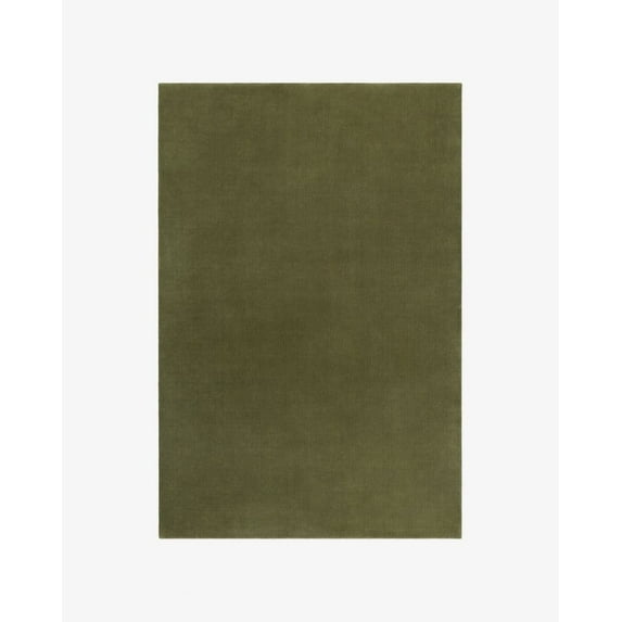 Homee Hand Tufted Woollen Rugs Plush Grand Moss Color Rug Available In All Sizes 5x8 ft 6x9 ft 8x10 ft
