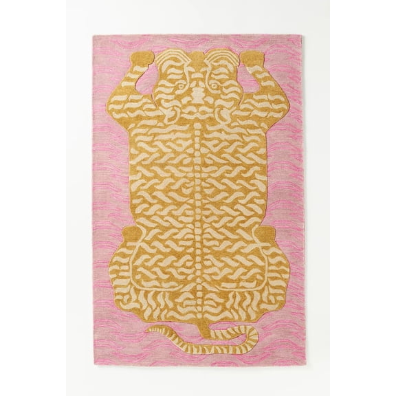 Homee Hand Tufted Woollen Rugs Tiger Rug Available In All Sizes 5x8 ft 6x9 ft 8x10 ft