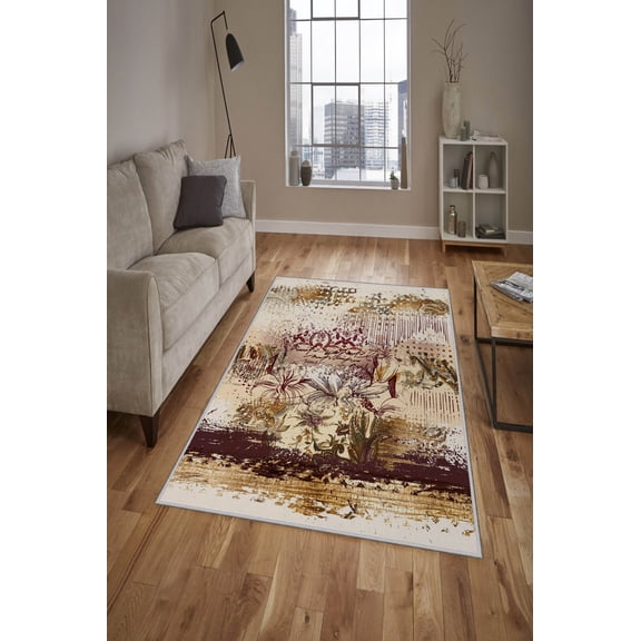Homefesto - Multicolor - Enchanted - Hall Carpet (80 x 200)