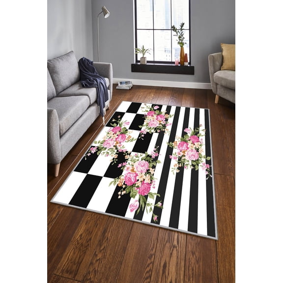 Homefesto - Multicolor - Ethereal - Hall Carpet (100 x 300)