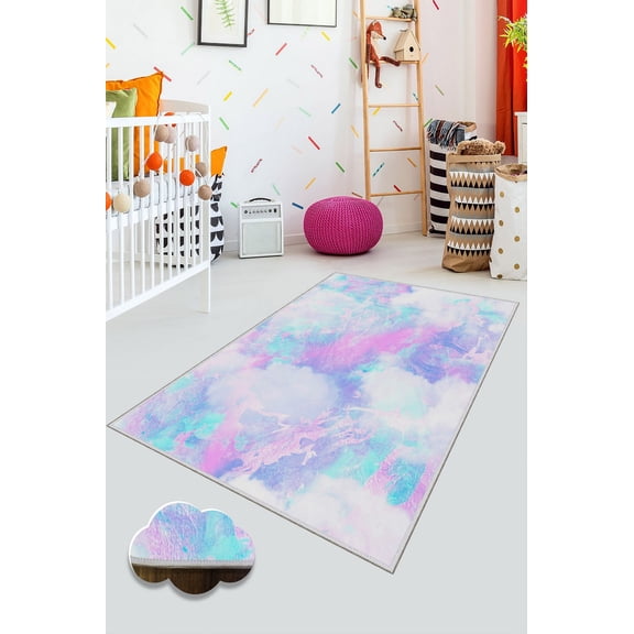 Homefesto - Multicolor - Opulent - Hall Carpet (80 x 200)