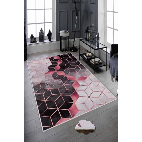 Homefesto - Multicolor - Serene - Hall Carpet (80 x 150)