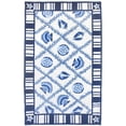 thumbnail image 1 of Homefires Navy Blues Rug, 1 of 3