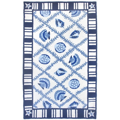 Homefires Navy Blues Rug