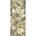 thumbnail image 1 of Homefires PMF-AH001J 26 x 60 in. Magnolias In Bloom Indoor Area Rug, Gray, 1 of 2