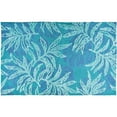 thumbnail image 1 of Homefires Rugs 1.75' x 2.75' Blue Rainforest Rectangular Area Throw Rug, 1 of 2