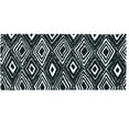 thumbnail image 1 of Homefires Rugs 21" x 54" Black and White Decorative Kenya Design Area Rug, 1 of 1