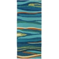 thumbnail image 1 of Homefires Rugs Ocean Waves Rug in Blue, 1 of 2