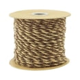 thumbnail image 1 of Homeford Bi-Colored Jute Twine Cord Rope Ribbon, 2.5mm, 5/64-inch, 50-yard, Dark Brown, 1 of 1