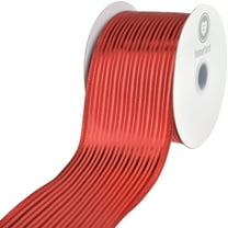 Vintage Christmas Tree Red Classic Pickup Truck Scene Wired Ribbon, 2-1 ...