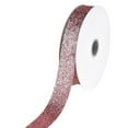 thumbnail image 1 of Homeford Nylon Metallic Glitter Ribbon, 7/8-inch, 25-yard, Light Pink, 1 of 3