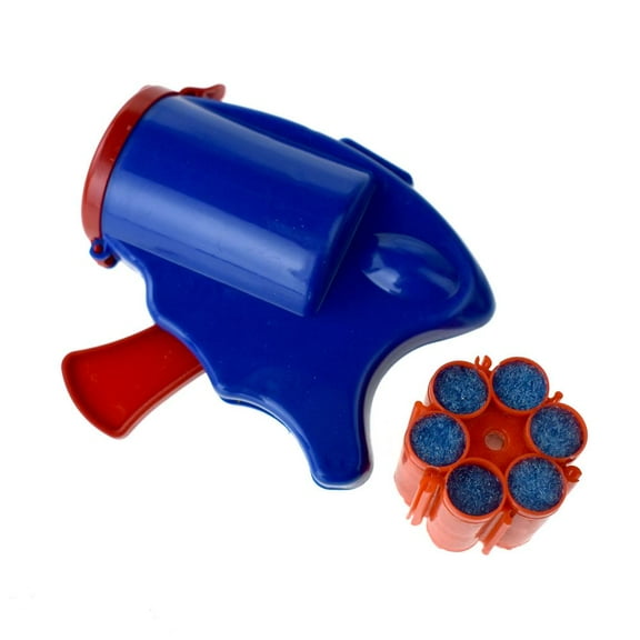 Homeford Paper Confetti Blaster with Cartridge Blue, Red 3-3/4-inch