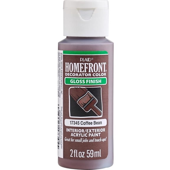 Homefront Gloss Coffee Bean Hobby Paint 2 oz