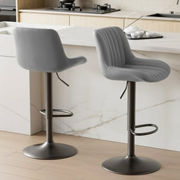 Fijinhom Adjustable Bar Stools Set of with 360° Swivel and