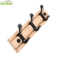 thumbnail image 1 of Homefurnishing Coat Rack Wall Mount, Entryway Coat Hat Hanger with 3 Wall Hooks for Wall Organized and Storage in Living Room, Bedroom Wooden, 1 of 7
