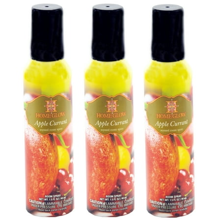 Homeglow Apple Currant Air Freshener Spray, 3 Pack