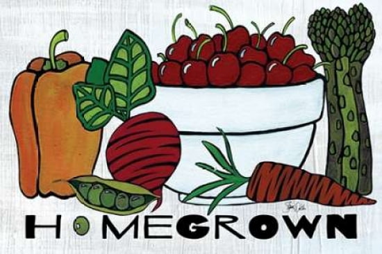 Homegrown Canvas Art - Shanni Welsh (12 x 18)