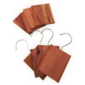 Homegrown Cedar Hanging Fragrance Blocks for Odor Eliminating - 8 Pack
