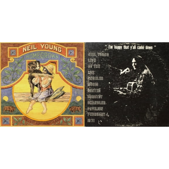 Dorothy Chandler Pavilion 1971 & Homegrown [LP Vinyl Bundle]