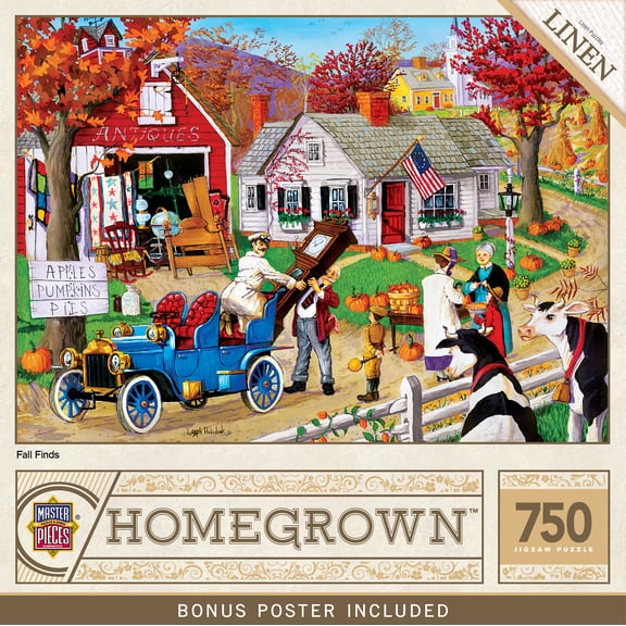 Homegrown - Fall Finds 750 Piece Puzzle