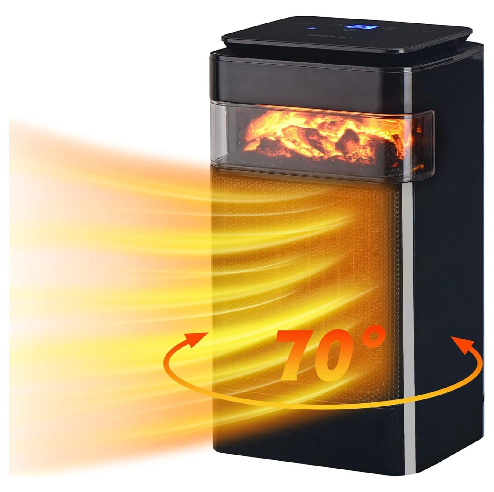 Homehour 10 Mini Space Heater 1500W Small Portable Electric Heater 70