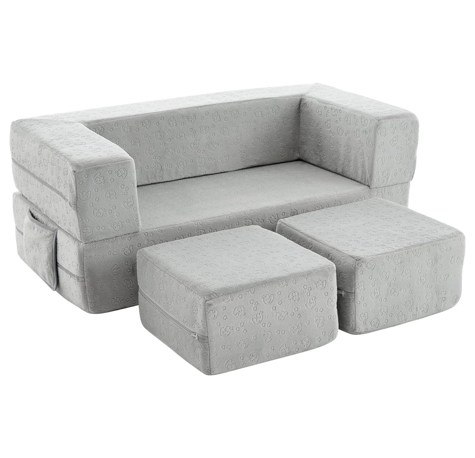 Homehour Furniture Kids Couch Modular Loveseat Children Furniture for
