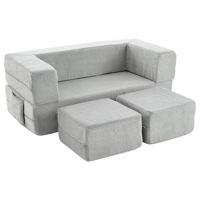 Homehour Furniture Kids Couch Modular Loveseat Children Furniture for