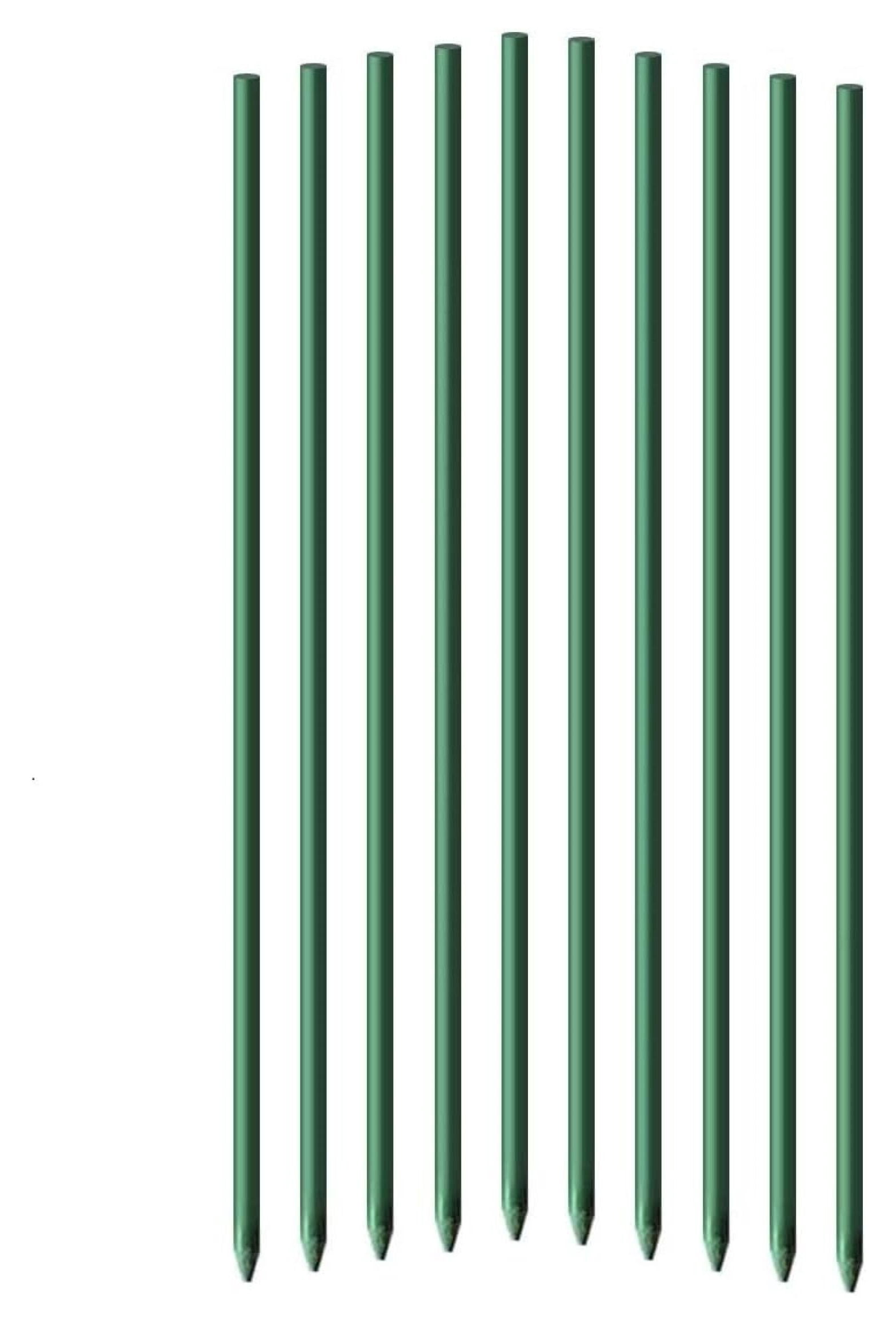 Homehour Garden Stakes 6Ft for Climbing Plants Supports Pole 20 Pack