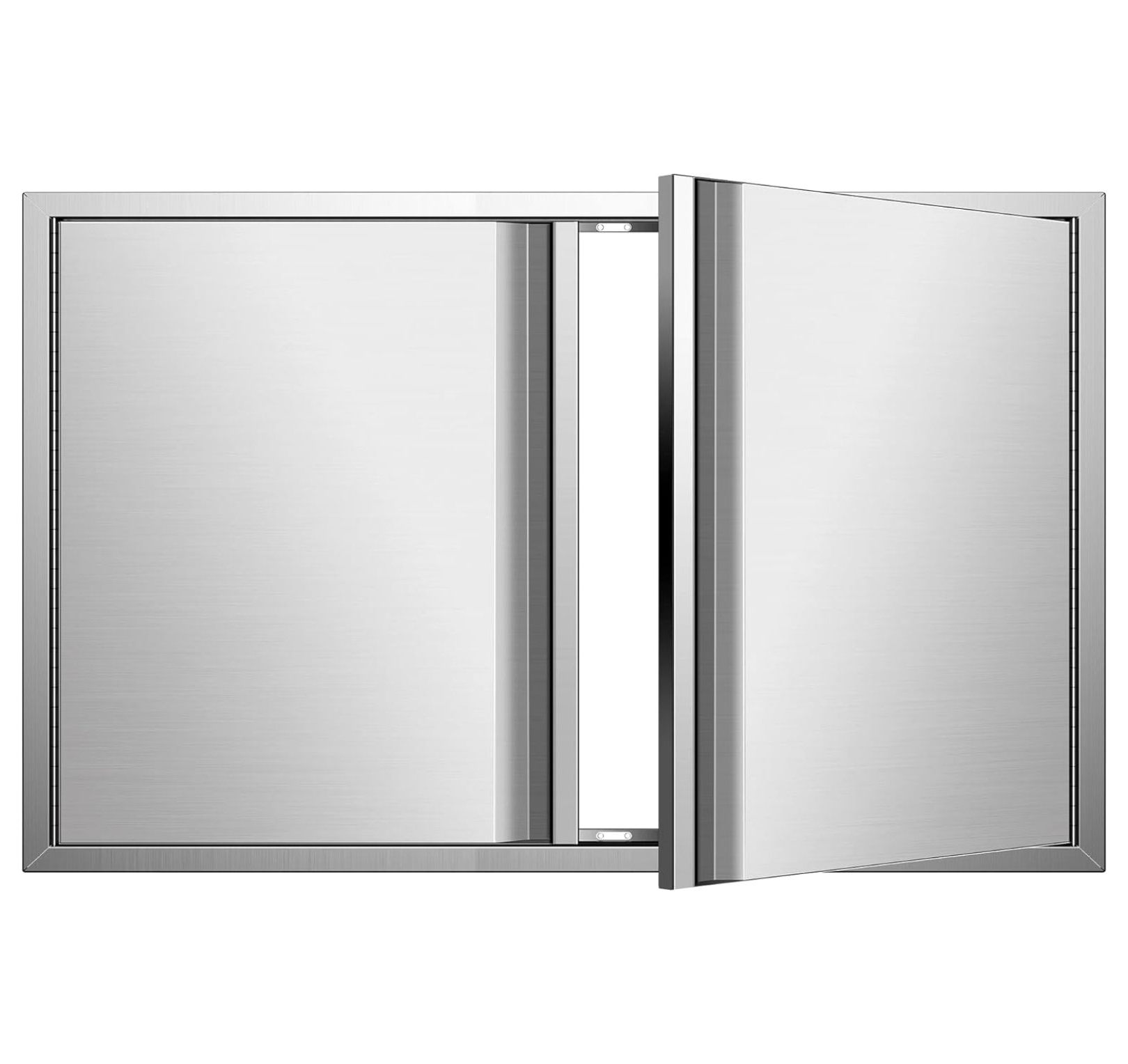 Homehour Outdoor Kitchen Doors Stainless Steel BBQ Access Door,Flush