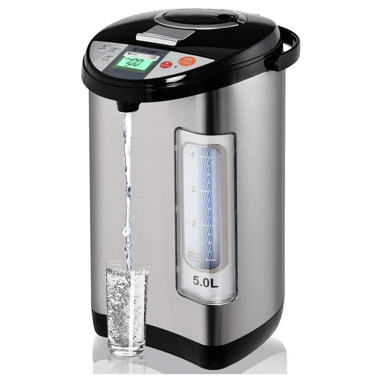 Electric hot water on sale pot stainless steel