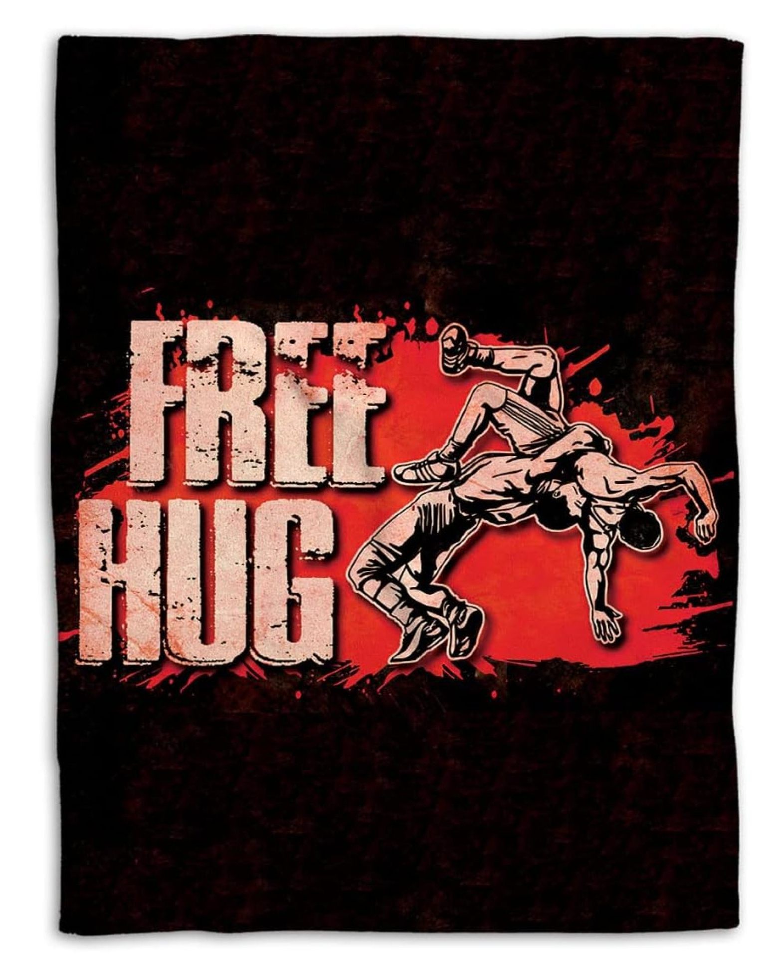 Homehours Hug Wrestling Posture Vintage Wrestler Gift for Wrestling